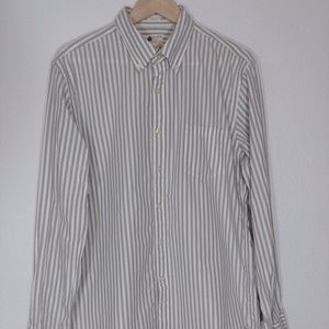 J. Crew Shirtings Tailored Fit  Washed Casual LG